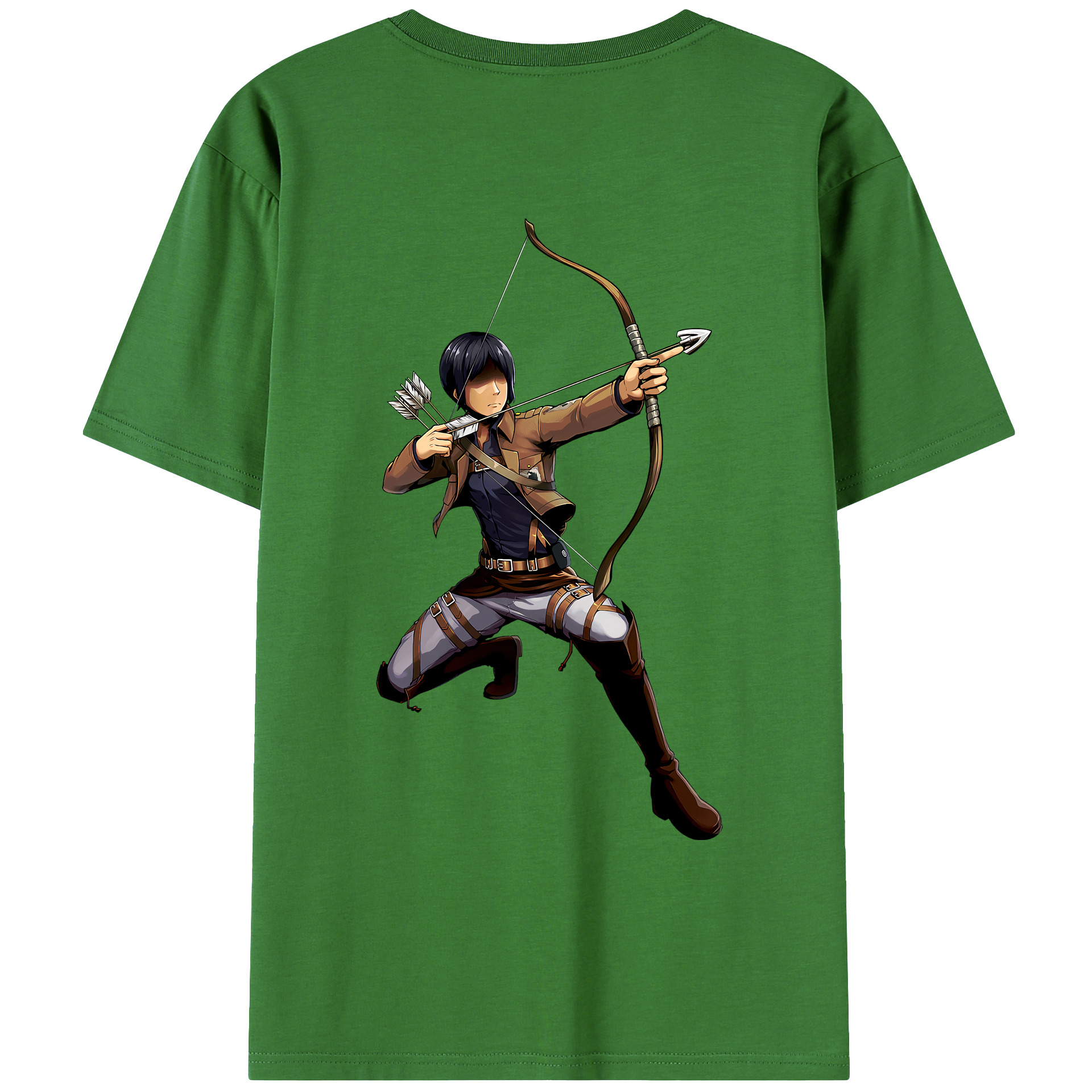 （画像用） 進撃の巨人 Attack on Titan レディース半袖Tシャツ(バックプリント)